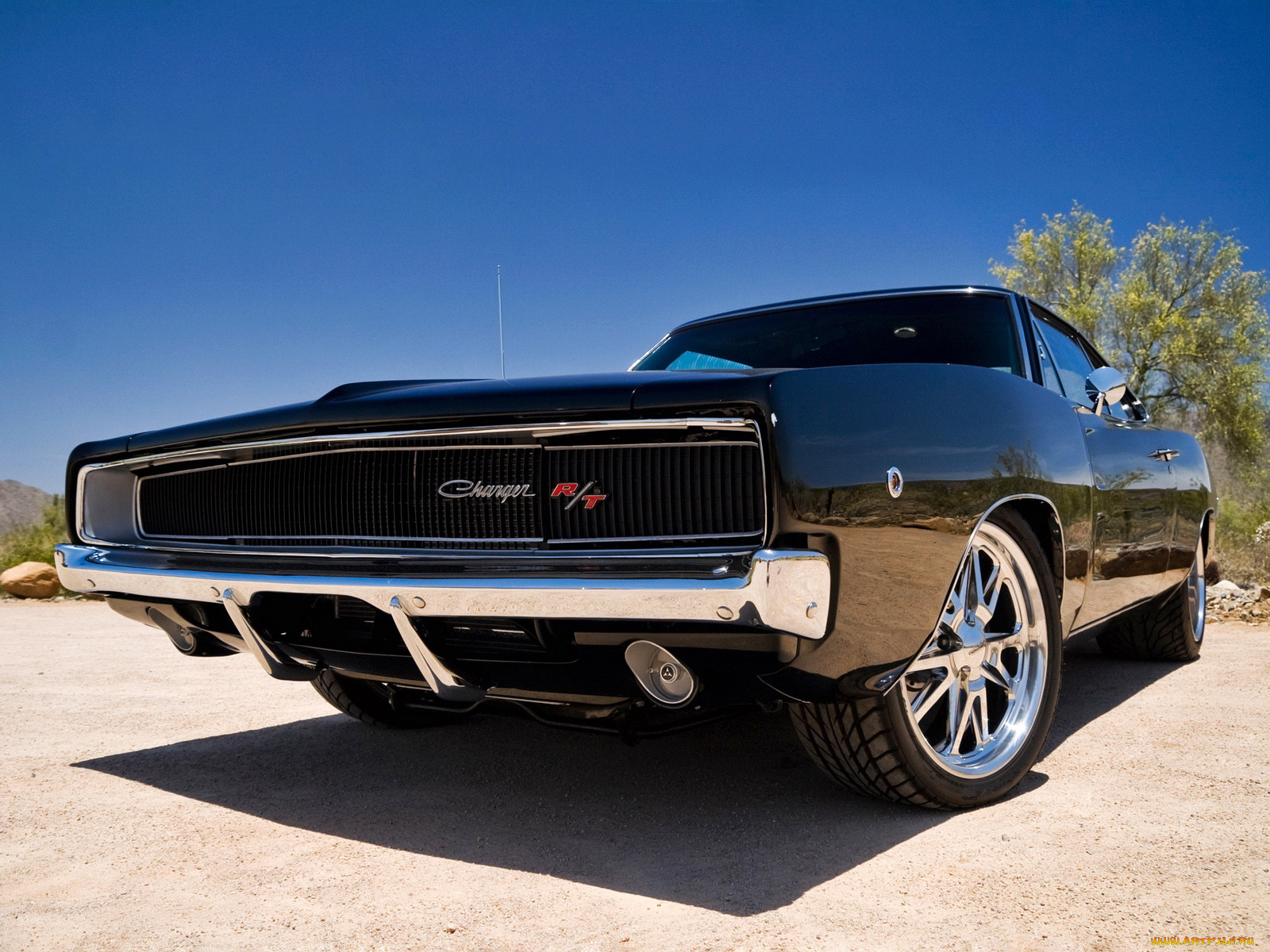 Dodge Charger 1968 черный